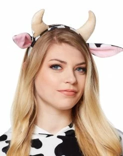 Spirit Halloween Cow Ear Headband -Halloween ACCESSORIES store 01370410 c