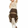 Spirit Halloween Tiered Lace Steampunk Skirt