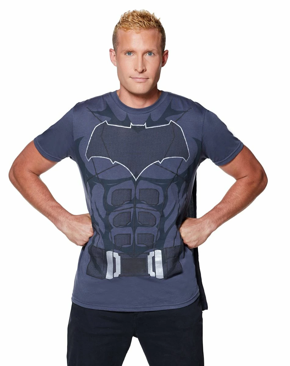 Spirit Halloween Caped Batman T Shirt 1 Spirit Halloween Caped Batman T Shirt