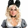 Spirit Halloween Black Doll Bow Headband
