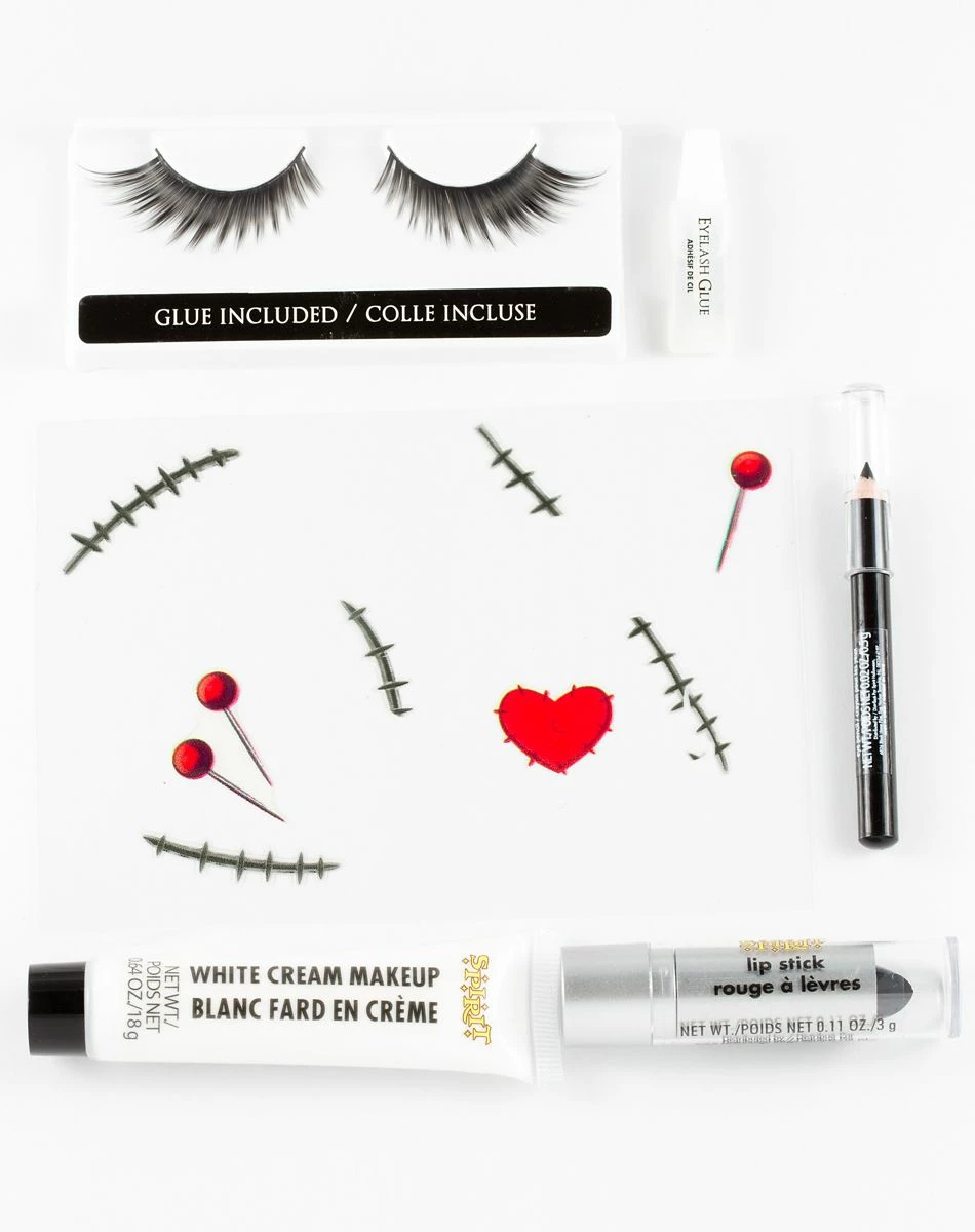 Spirit Halloween Voodoo Doll Makeup Kit 1 Spirit Halloween Voodoo Doll Makeup Kit