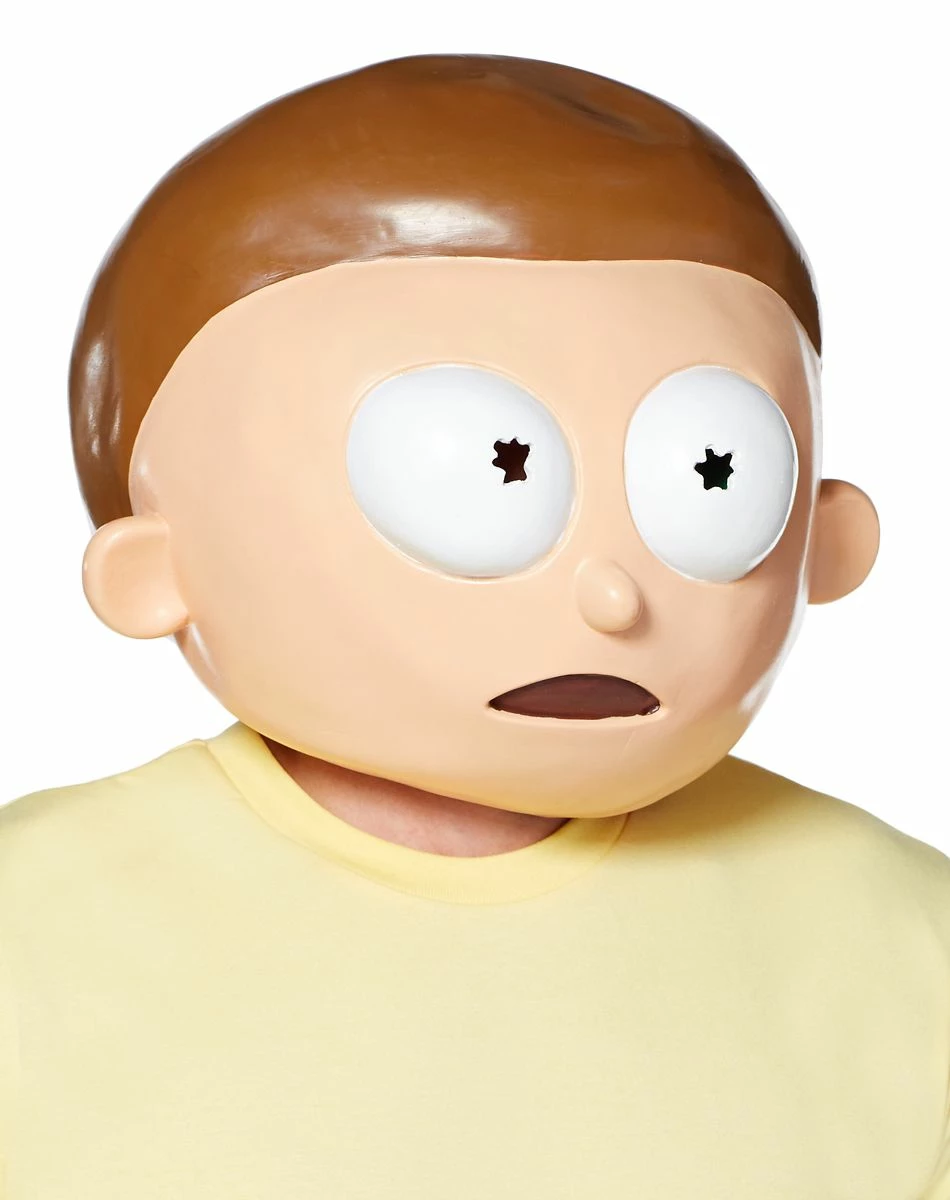 Spirit Halloween Morty Full Mask - Rick and Morty 3 Spirit Halloween Morty Full Mask - Rick and Morty - Image 3