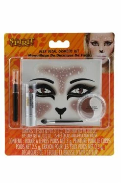 Spirit Halloween Deer Decal and Makeup Kit