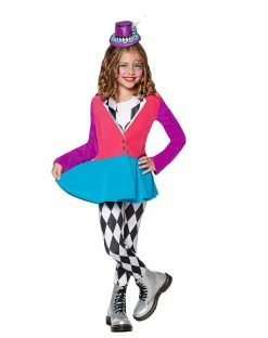 Spirit Halloween Kid's Mad Hatter Jacket