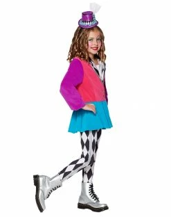 Spirit Halloween Kid's Mad Hatter Jacket -Halloween ACCESSORIES store 01378082 c