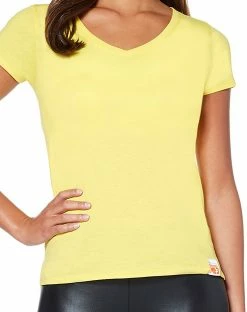 Spirit Halloween Adult Minion V Neck T Shirt - Despicable Me -Halloween ACCESSORIES store 01378579 c