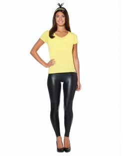 Spirit Halloween Adult Minion V Neck T Shirt - Despicable Me -Halloween ACCESSORIES store 01378579 d