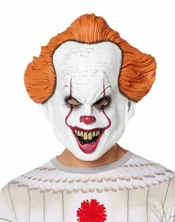 Spirit Halloween Pennywise the Clown Half Mask - It
