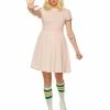 Spirit Halloween Adult Short-Sleeved Eleven Costume - Stranger Things