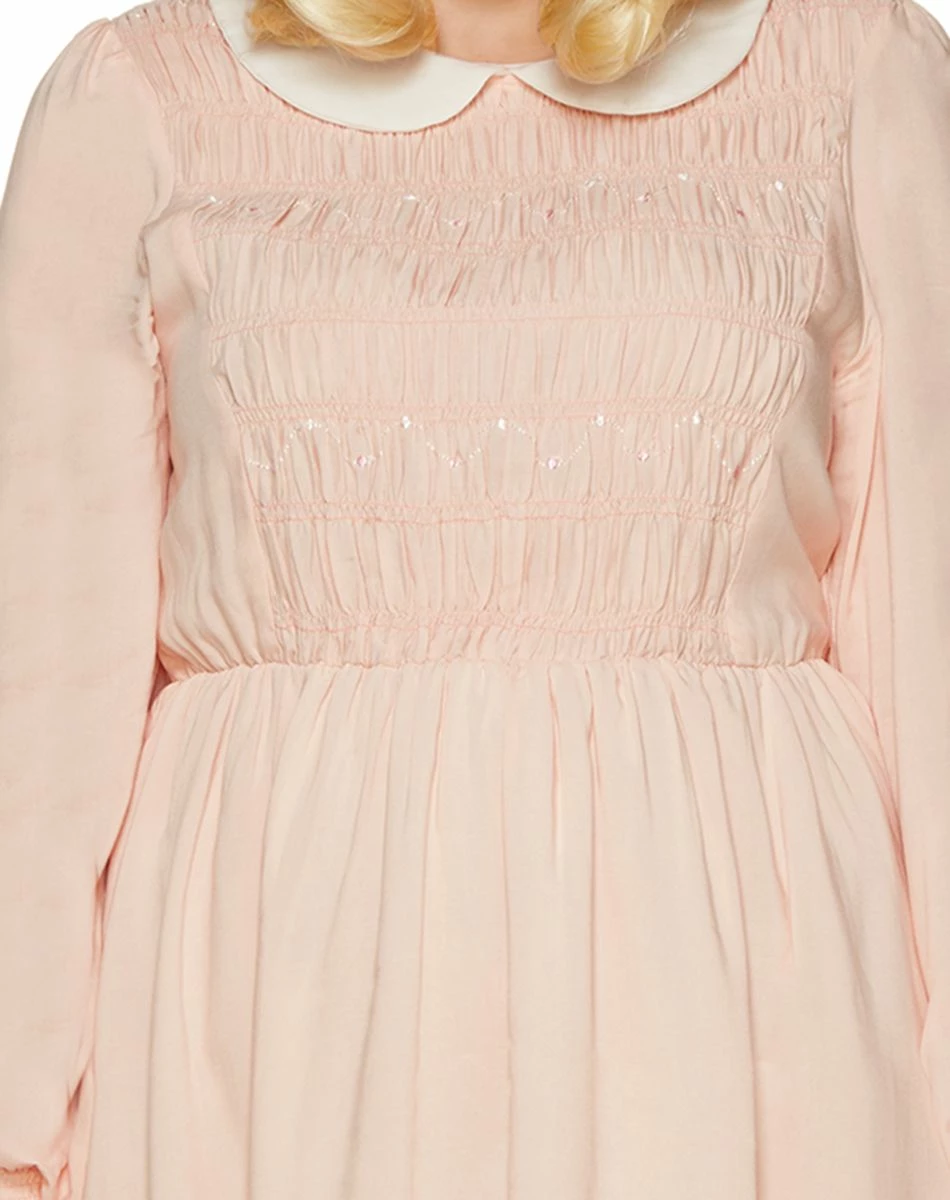 Spirit Halloween Adult Short-Sleeved Eleven Costume - Stranger Things 4 Spirit Halloween Adult Short-Sleeved Eleven Costume - Stranger Things - Image 4