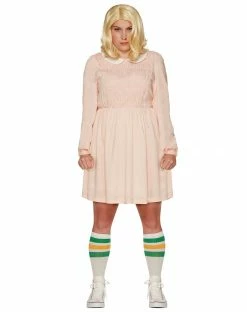 Spirit Halloween Adult Replica Eleven Costume - Stranger Things -Halloween ACCESSORIES store 01382654 d