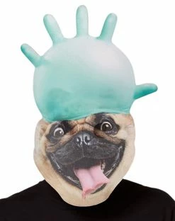 Spirit Halloween Doctor Dog Half Mask