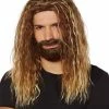 Spirit Halloween Dirty Blonde Wig and Beard