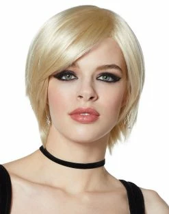 Spirit Halloween Blonde Pixie Wig