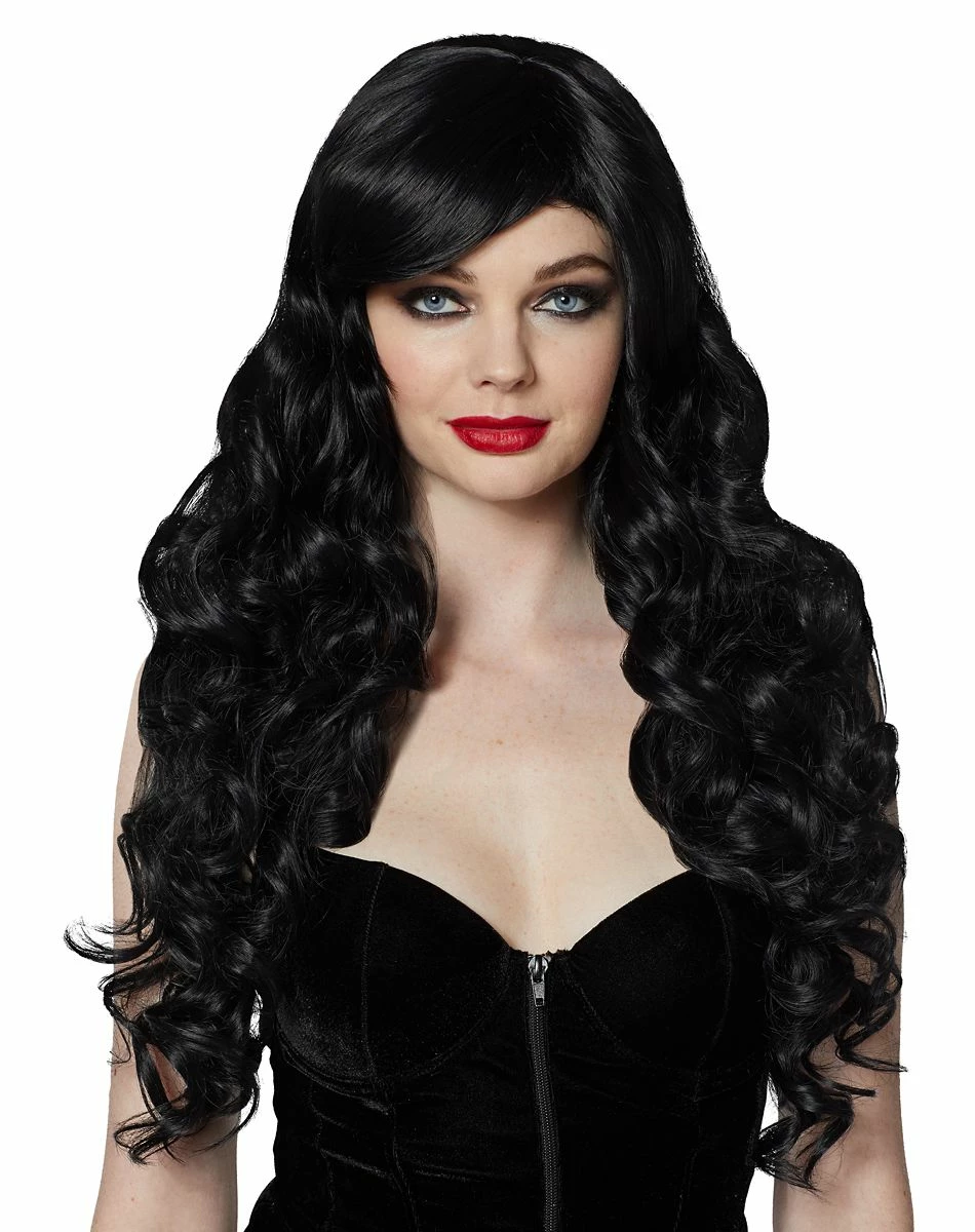 Spirit Halloween Black Curls Wig - The Signature Collection 1 Spirit Halloween Black Curls Wig - The Signature Collection