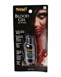 Spirit Halloween Gel Blood Liquid - 1 oz. -Halloween ACCESSORIES store 01386374 b