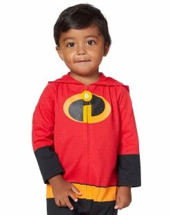 Spirit Halloween Baby Incredibles Coveralls - Disney -Halloween ACCESSORIES store 01388032 c