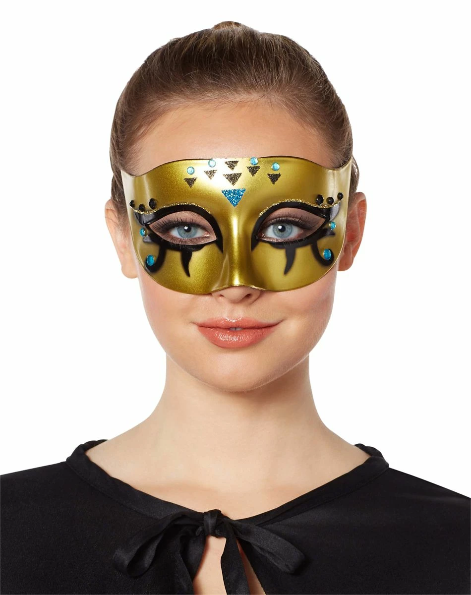 Spirit Halloween Roman Cleopatra Half Mask 1 Spirit Halloween Roman Cleopatra Half Mask