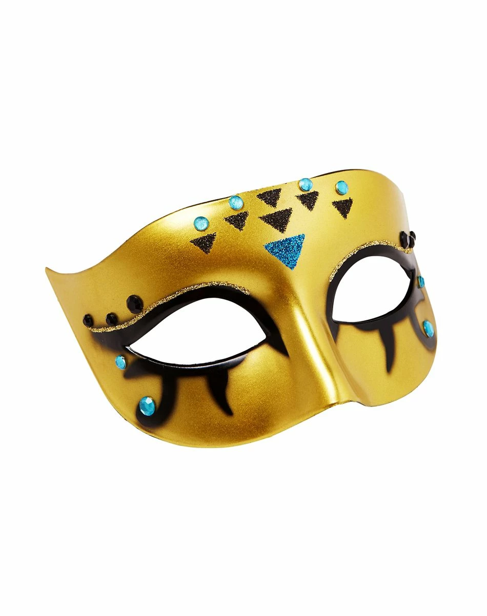 Spirit Halloween Roman Cleopatra Half Mask 4 Spirit Halloween Roman Cleopatra Half Mask - Image 4