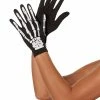 Spirit Halloween Black Skeleton Gloves