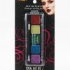Spirit Halloween Rainbow Glitter Palette - 5 Count