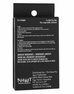 Spirit Halloween Matte Black Coffin Press On Nails -Halloween ACCESSORIES store 01389055 e