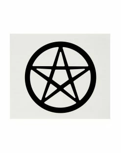 Spirit Halloween Pentagram Temporary Tattoo