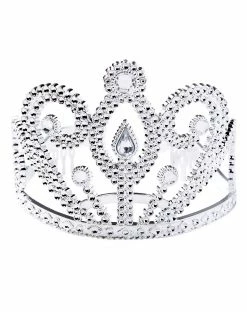 Spirit Halloween Silver Tiara