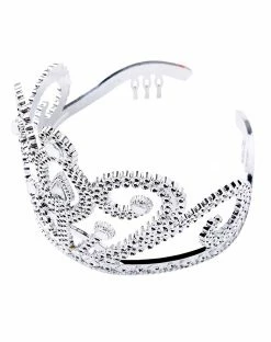 Spirit Halloween Silver Tiara -Halloween ACCESSORIES store 01389527 c