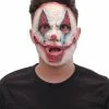 Spirit Halloween Killer Clown Half Mask