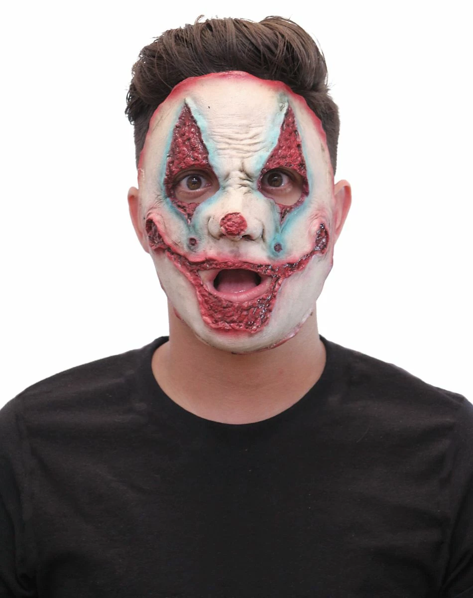 Spirit Halloween Killer Clown Half Mask 1 Spirit Halloween Killer Clown Half Mask