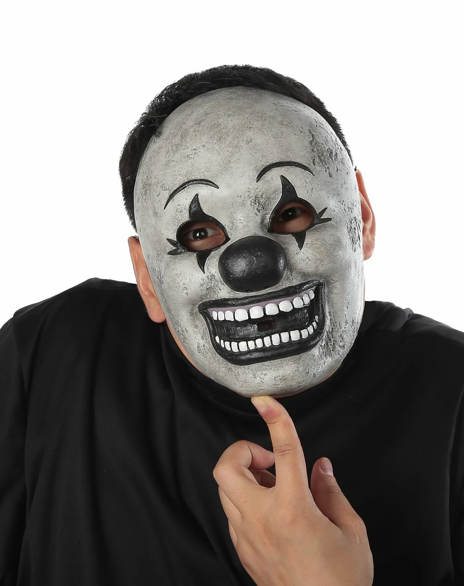 Spirit Halloween Foam Dark Clown Half Mask 1 Spirit Halloween Foam Dark Clown Half Mask