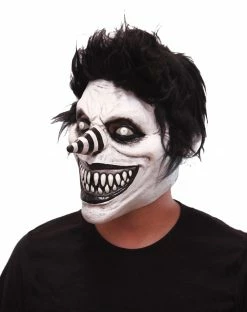 Spirit Halloween Laughing Jack Full Mask -Halloween ACCESSORIES store 01390079 c