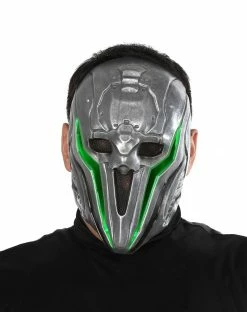 Spirit Halloween Light-up Robo Helmet