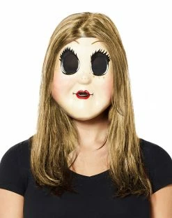 Spirit Halloween Dollface Full Mask - The Strangers Prey At Night