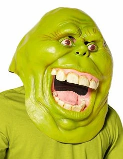 Spirit Halloween Slimer Full Mask - Ghostbusters -Halloween ACCESSORIES store 01391465 c