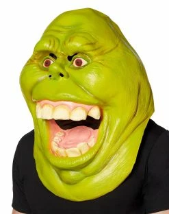 Spirit Halloween Slimer Full Mask - Ghostbusters -Halloween ACCESSORIES store 01391465 d