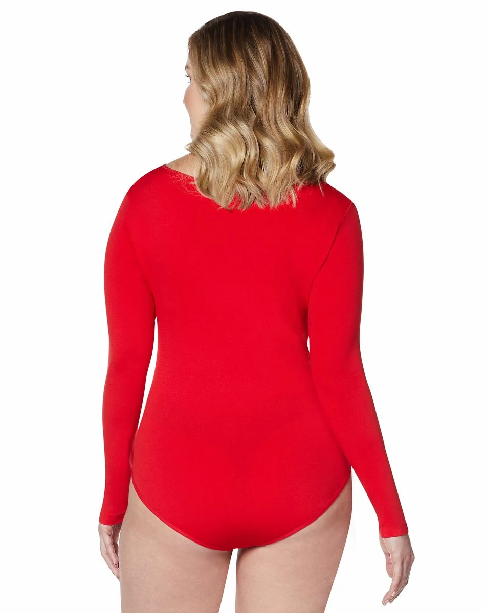 Spirit Halloween Long Sleeve Red Bodysuit 5 Spirit Halloween Long Sleeve Red Bodysuit - Image 5