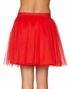 Spirit Halloween Red Tulle Skirt -Halloween ACCESSORIES store 01394840 b
