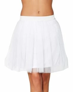 Spirit Halloween White Tulle Skirt 8 Spirit Halloween White Tulle Skirt -Halloween ACCESSORIES store 01394865 a