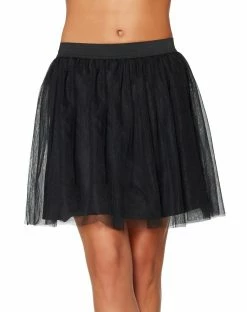 Spirit Halloween Black Tulle Skirt -Halloween ACCESSORIES store 01394881 a