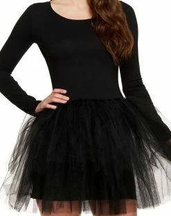 Spirit Halloween Adult Black Starter Tutu Dress -Halloween ACCESSORIES store 01394915 c
