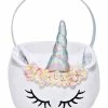 Spirit Halloween Plush Unicorn Bucket