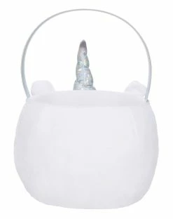 Spirit Halloween Plush Unicorn Bucket -Halloween ACCESSORIES store 01394949 c