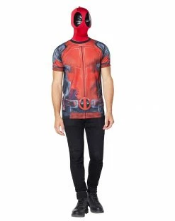 Spirit Halloween Deadpool T-Shirt - Marvel -Halloween ACCESSORIES store 01395771 d