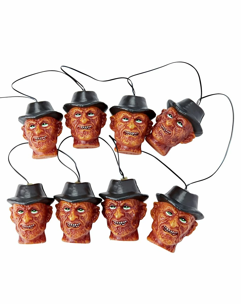 Spirit Halloween Freddy Krueger String Lights - A Nightmare on Elm Street 2 Spirit Halloween Freddy Krueger String Lights - A Nightmare on Elm Street - Image 2