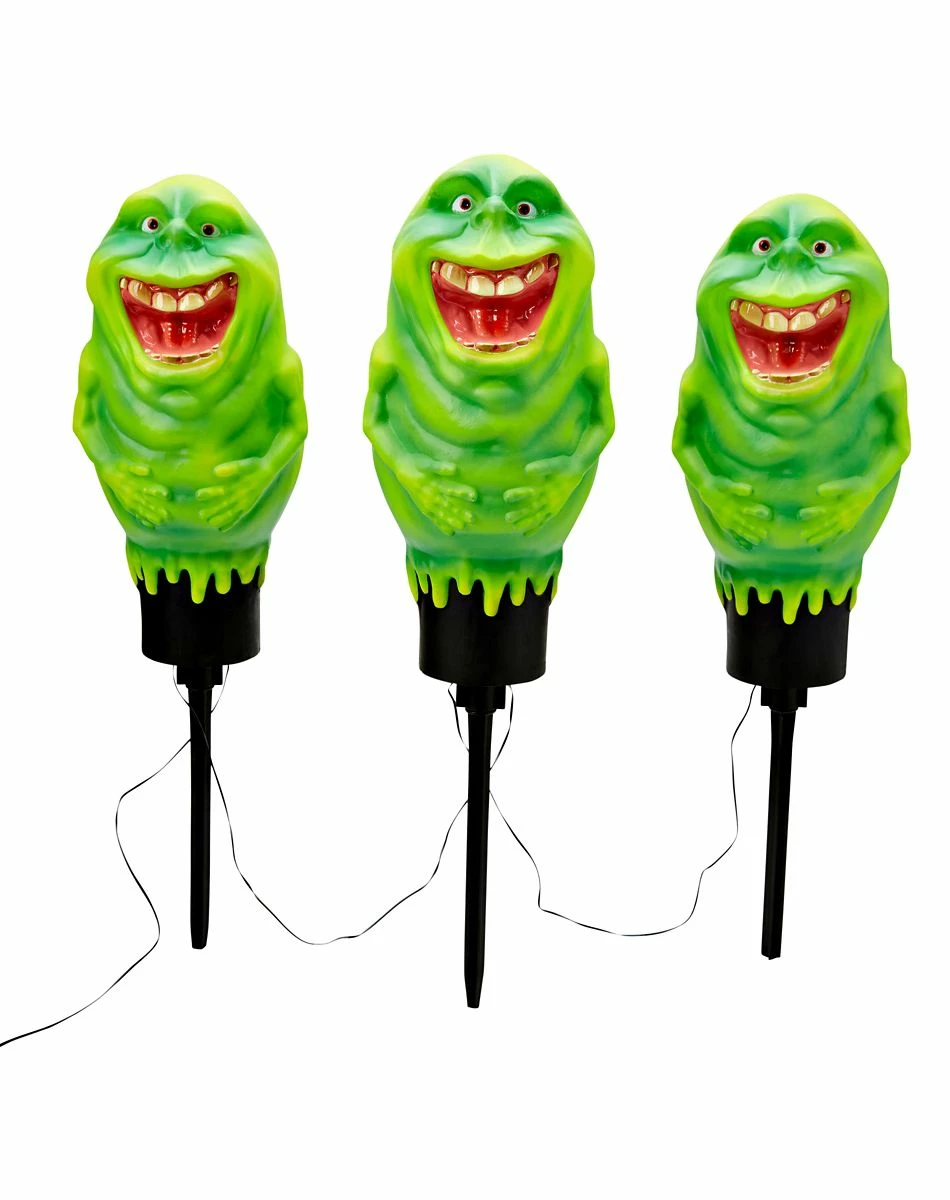 Spirit Halloween Slimer Pathway Lights - Ghostbusters 2 Spirit Halloween Slimer Pathway Lights - Ghostbusters - Image 2