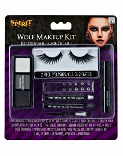 Spirit Halloween Wolf Makeup Kit -Halloween ACCESSORIES store 01396415 c