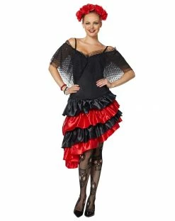 Spirit Halloween Black Ruffle Corset 6 Spirit Halloween Black Ruffle Corset -Halloween ACCESSORIES store 01398122 c
