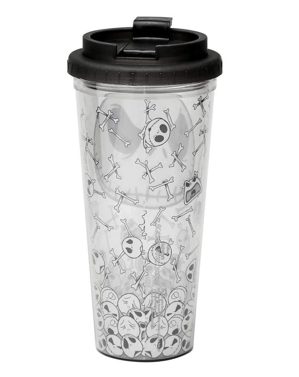 Spirit Halloween Jack Skellington Travel Mug 24 Oz. - The Nightmare Before Christmas 2 Spirit Halloween Jack Skellington Travel Mug 24 Oz. - The Nightmare Before Christmas - Image 2